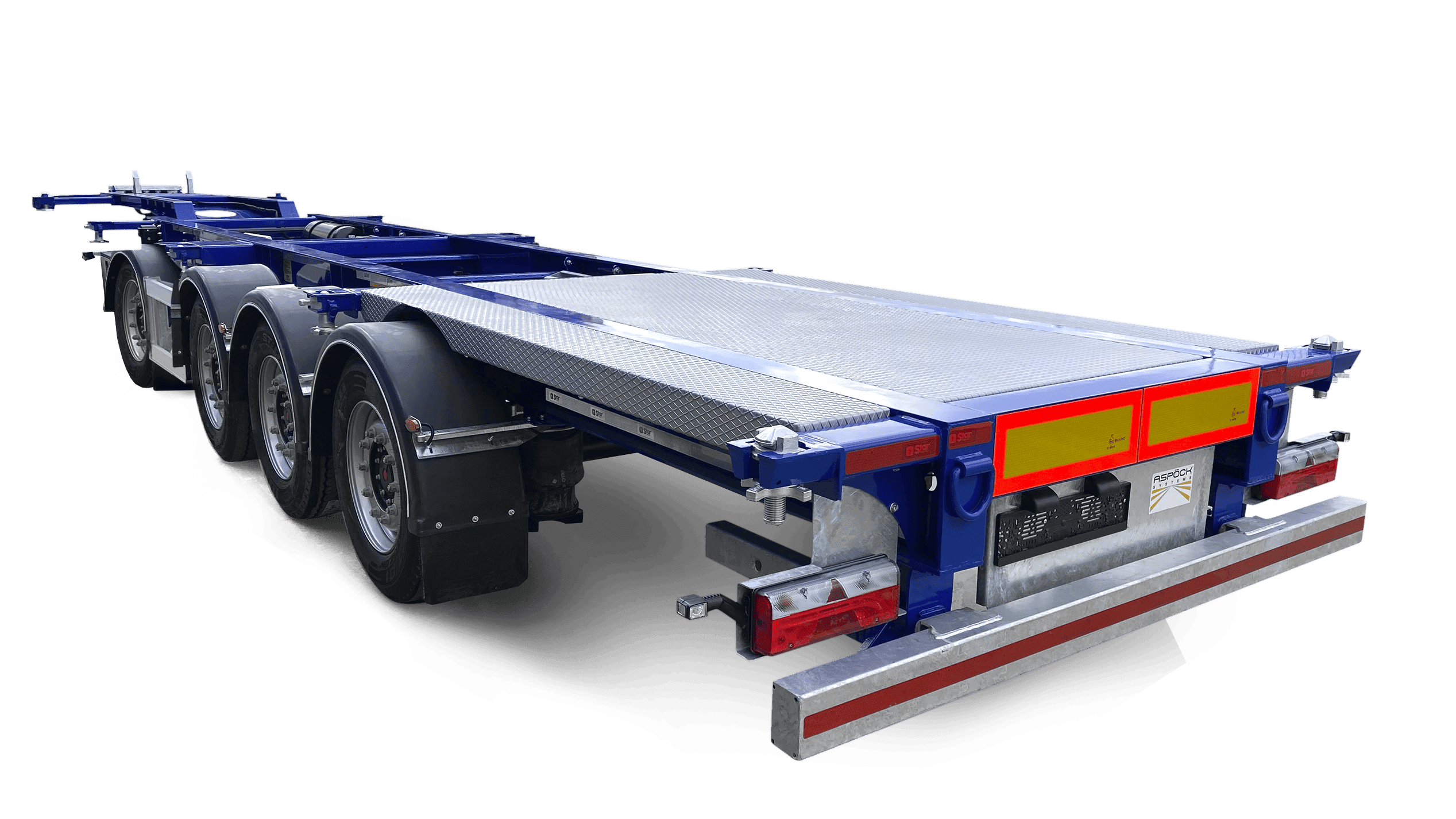 Универсальный полуприцеп контейнеровоз Auflieger 4-осный