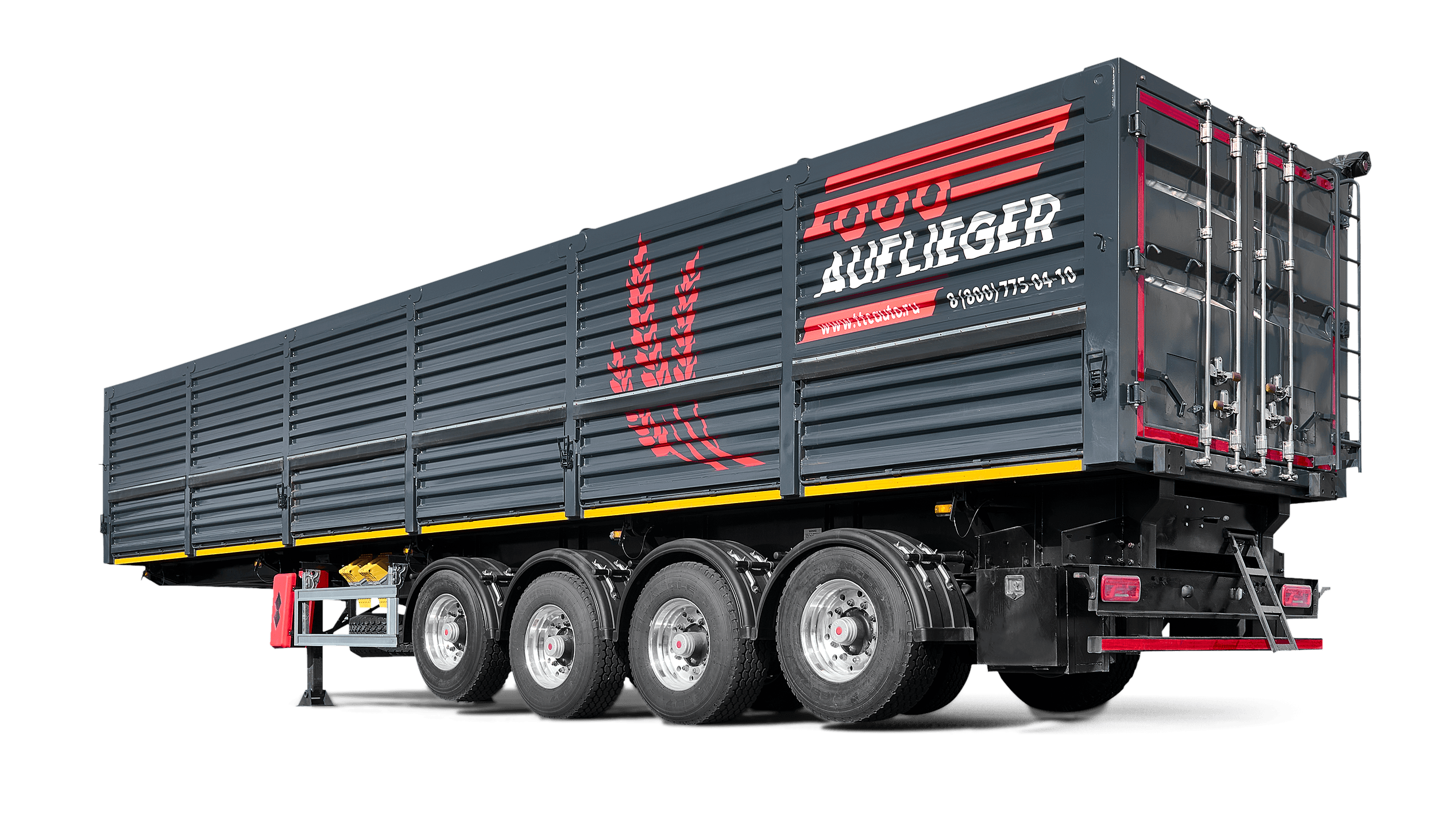 Самосвальный зерновоз Auflieger 56 м3, 4 оси