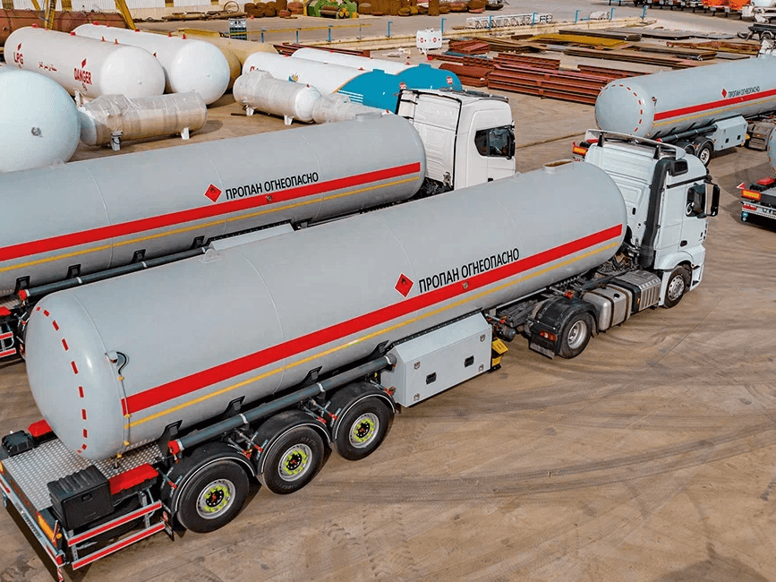 КАК СОЗДАЮТСЯ ПОЛУПРИЦЕПЫ-ГАЗОВОЗЫ AUFLIEGER